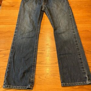 Ariat Men's Straight Blue Jeans ARC RATED